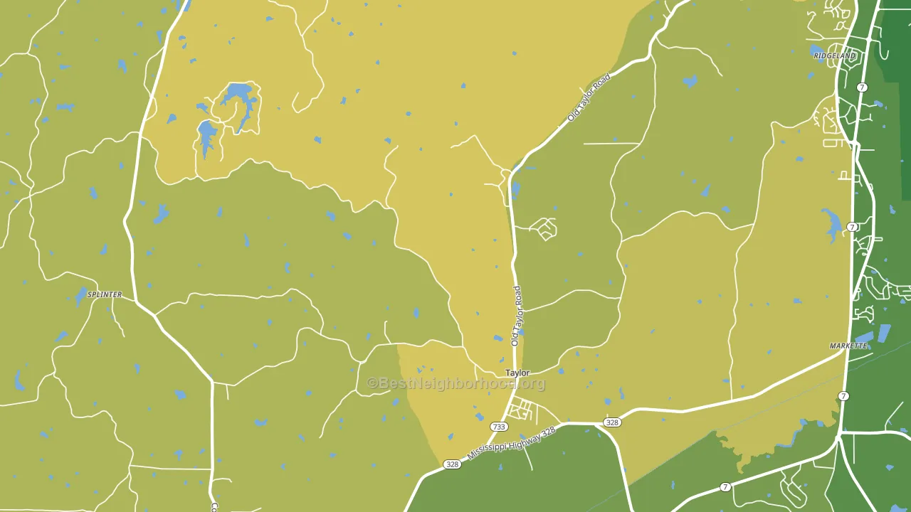 38673, MS block-group voter-turnout map