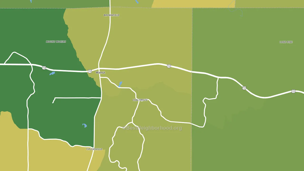38683, MS block-group voter-turnout map