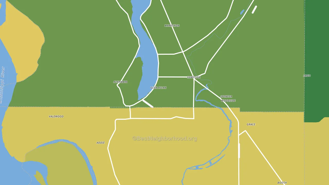 38744, MS block-group voter-turnout map