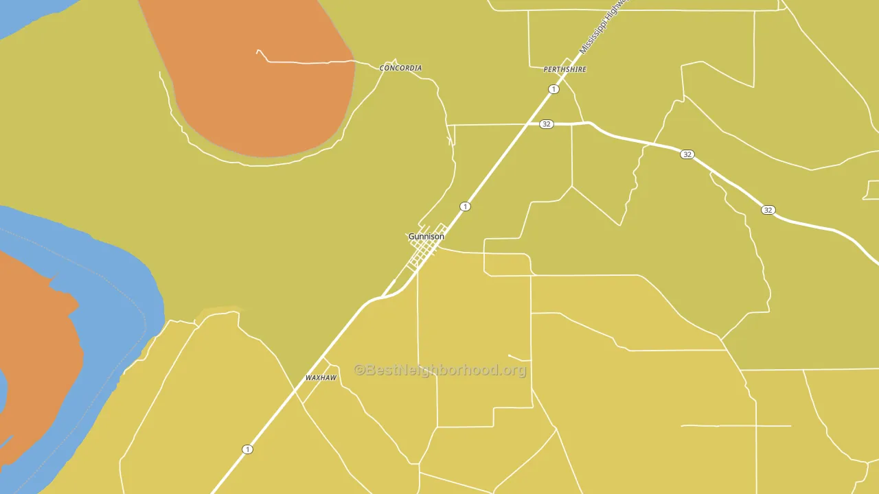 38746, MS block-group voter-turnout map