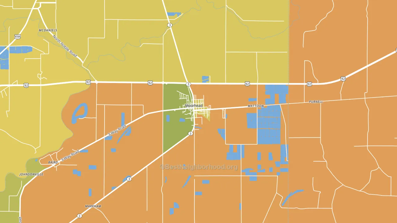 38761, MS block-group voter-turnout map