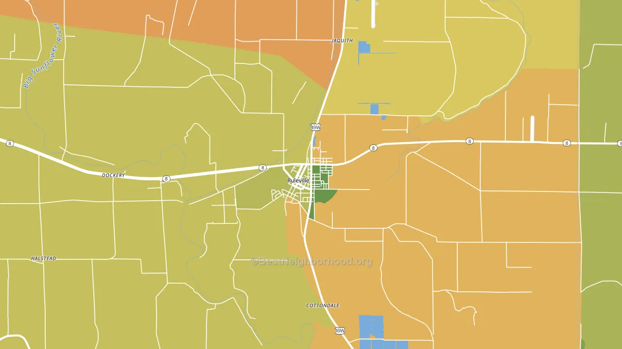 38771, MS block-group voter-turnout map