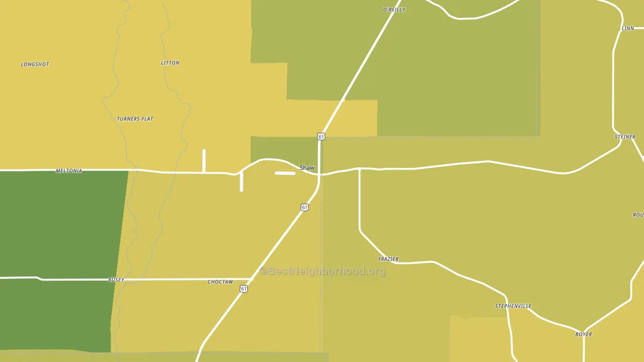 38773, MS block-group voter-turnout map