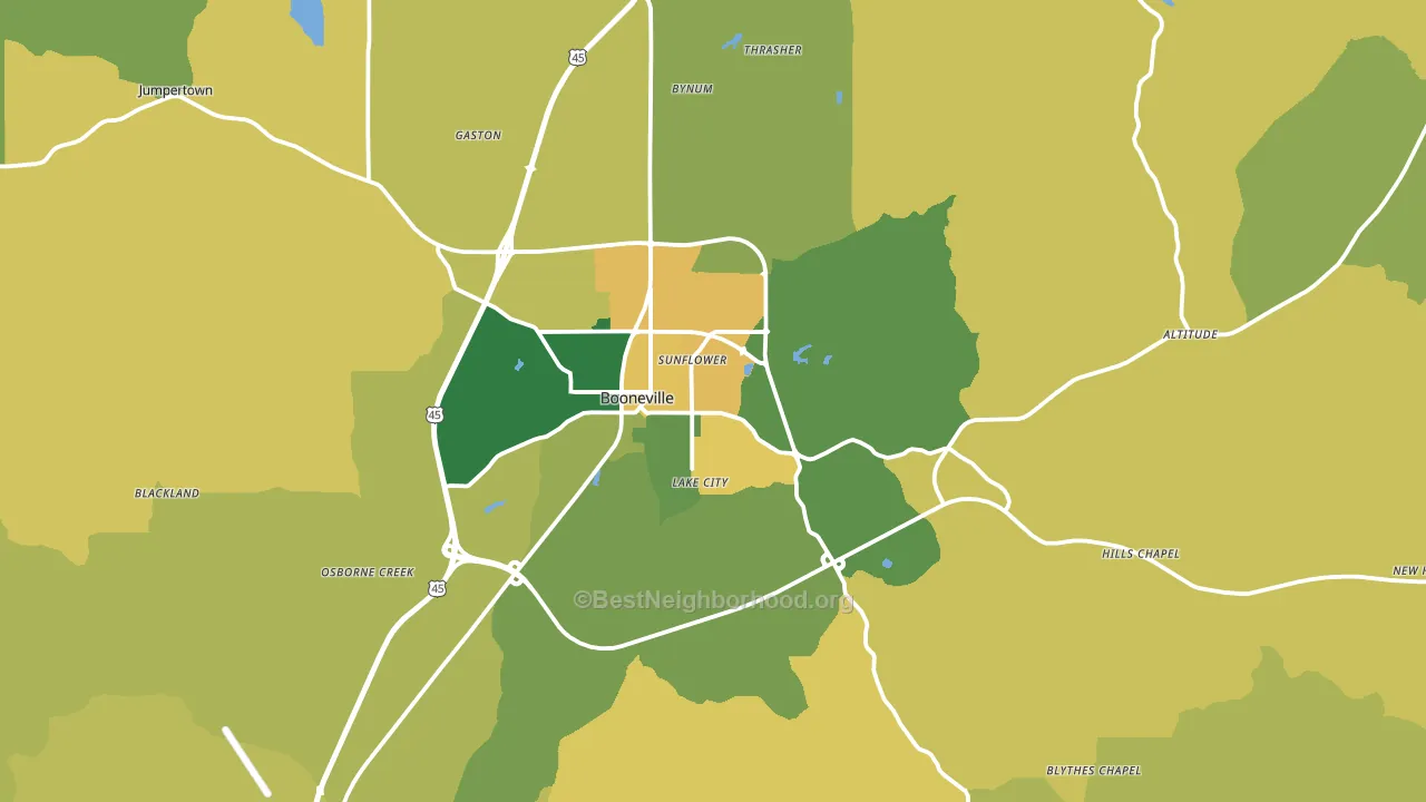 38829, MS block-group voter-turnout map