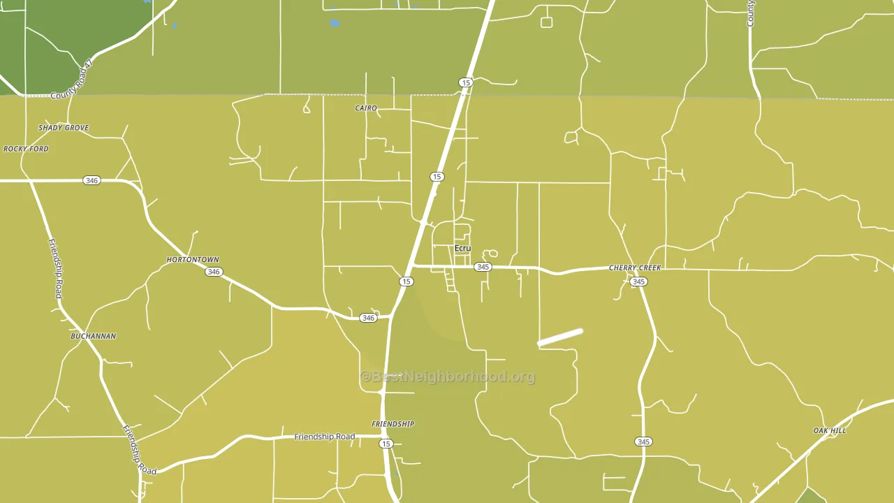 38841, MS block-group voter-turnout map