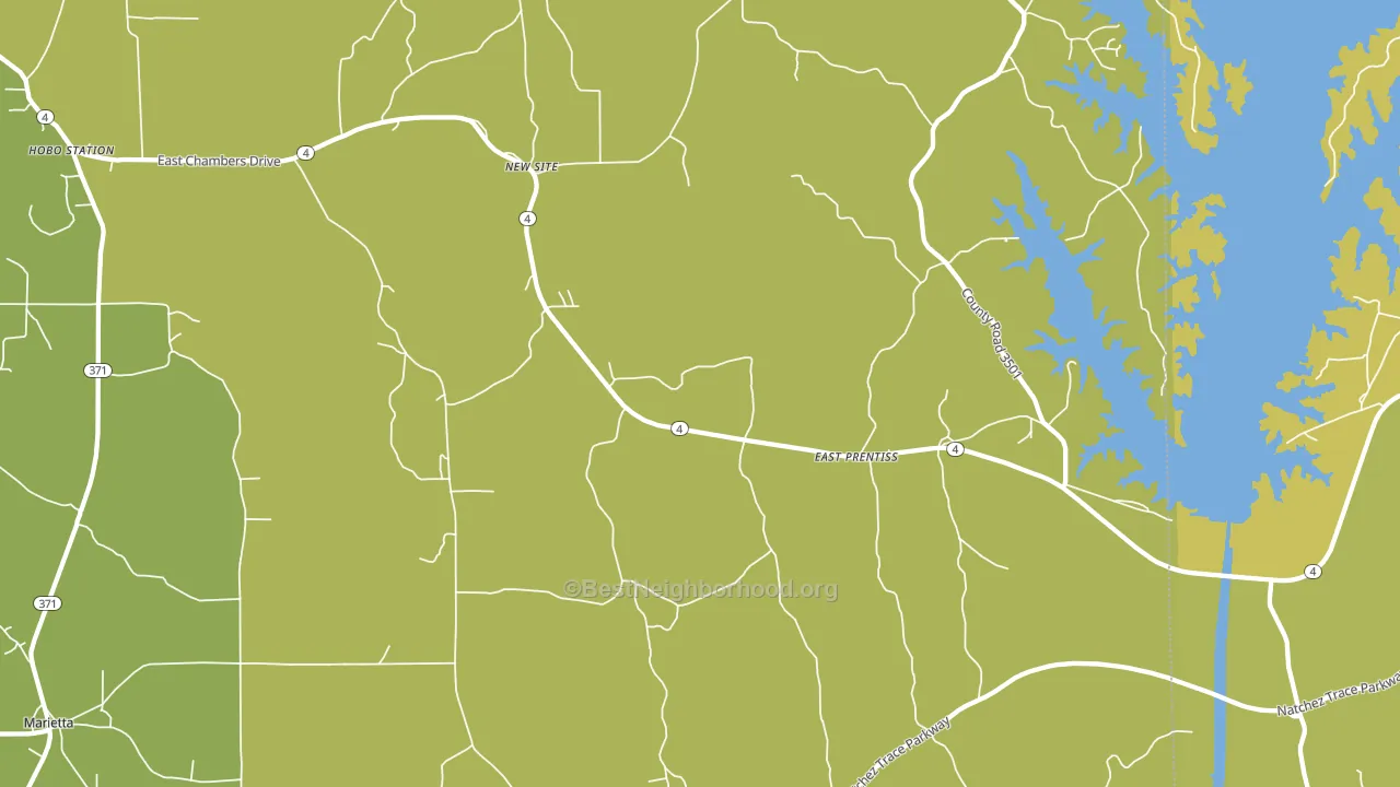 38859, MS block-group voter-turnout map