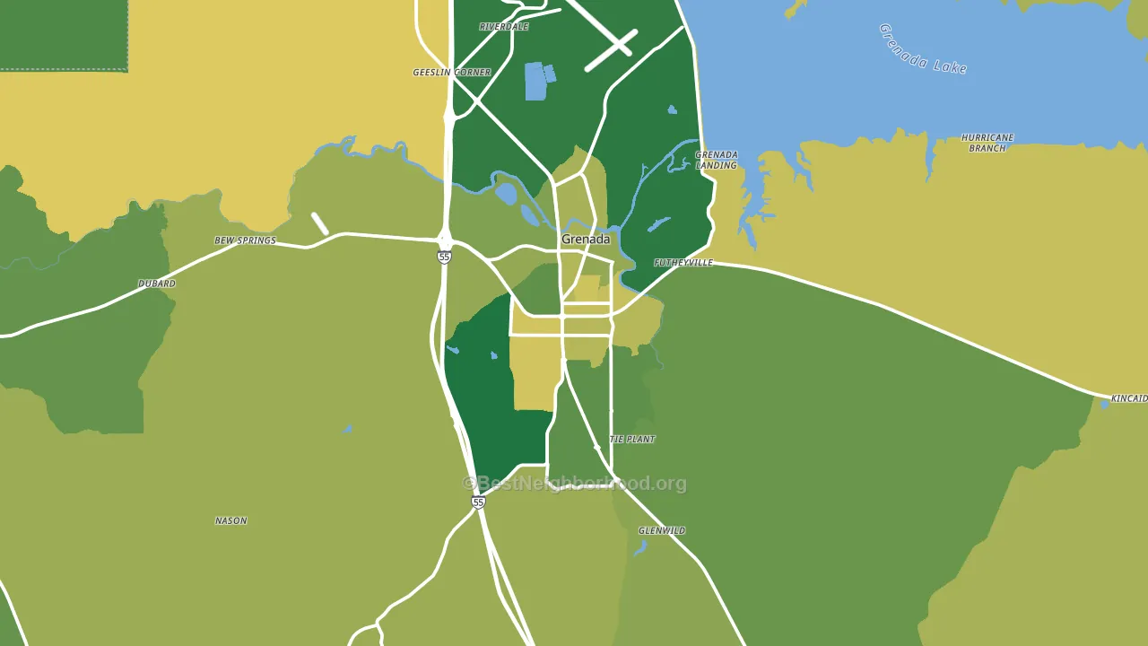38901, MS block-group voter-turnout map