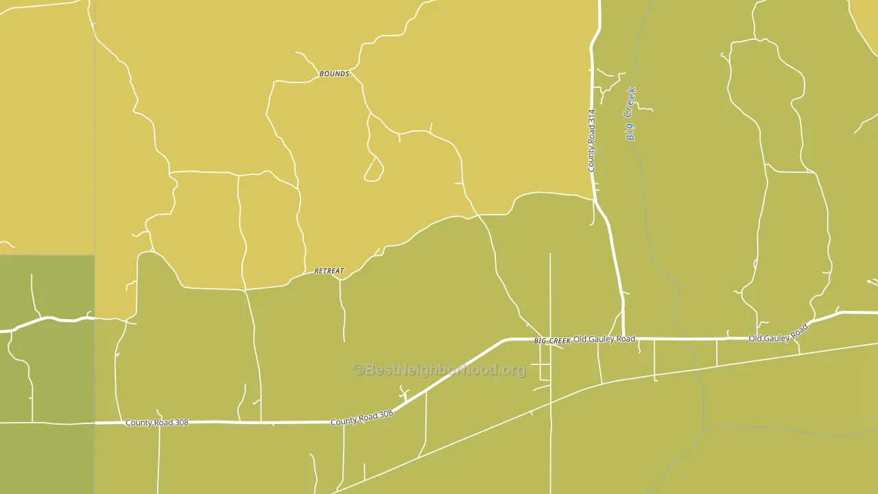 38914, MS block-group voter-turnout map