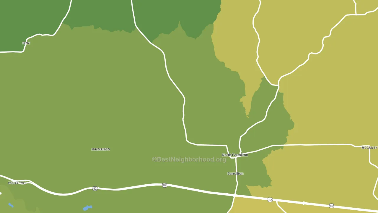 38917, MS block-group voter-turnout map