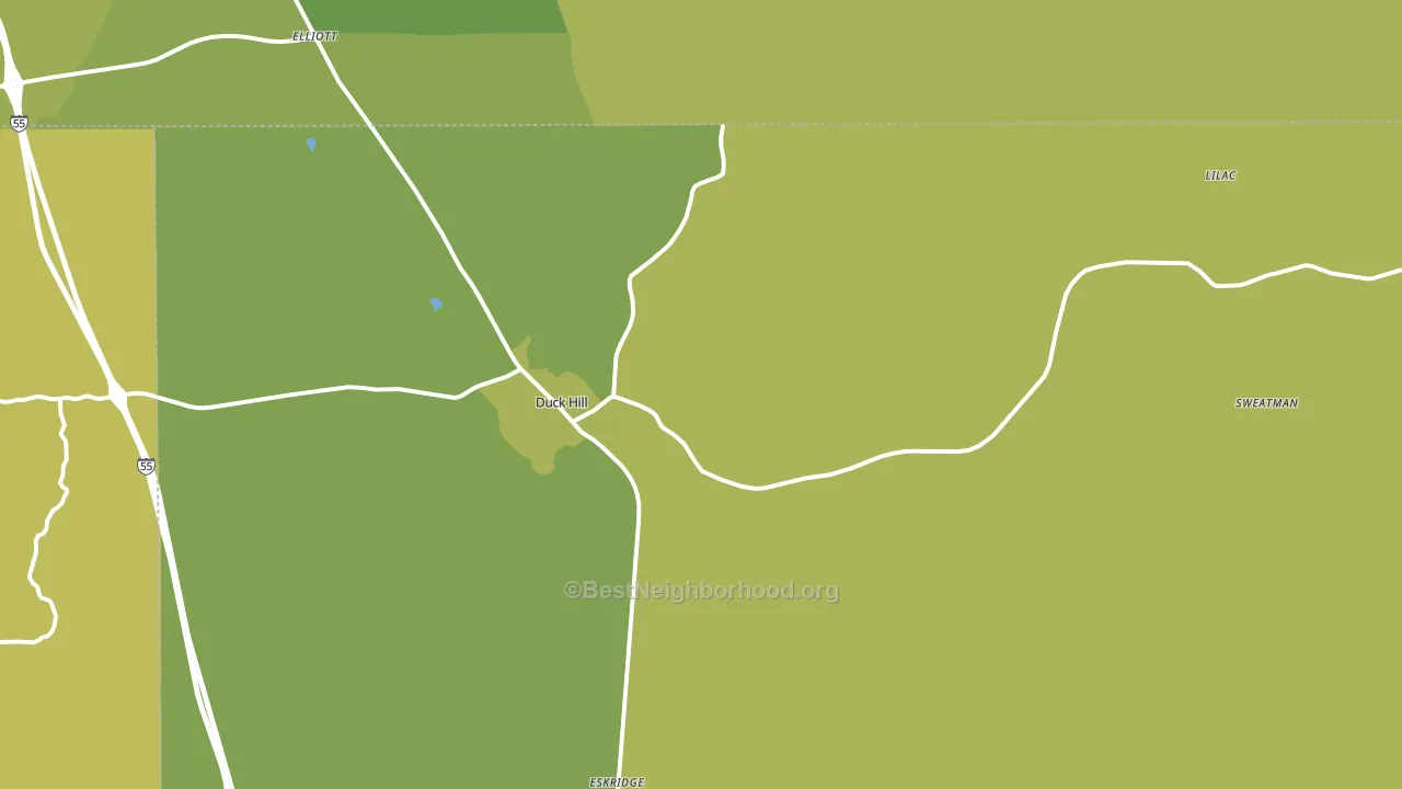 38925, MS block-group voter-turnout map