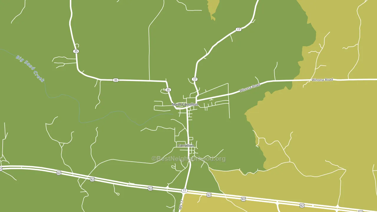 38947, MS block-group voter-turnout map
