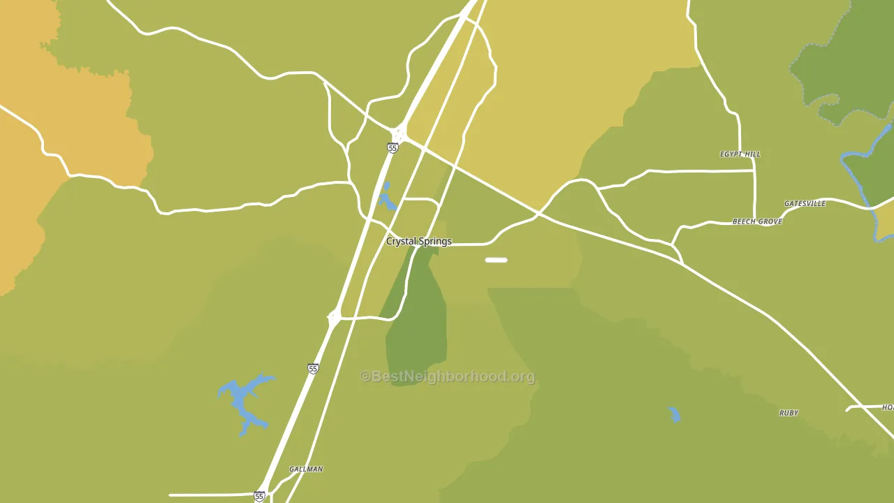 39059, MS block-group voter-turnout map