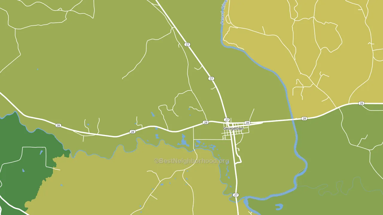 39078, MS block-group voter-turnout map