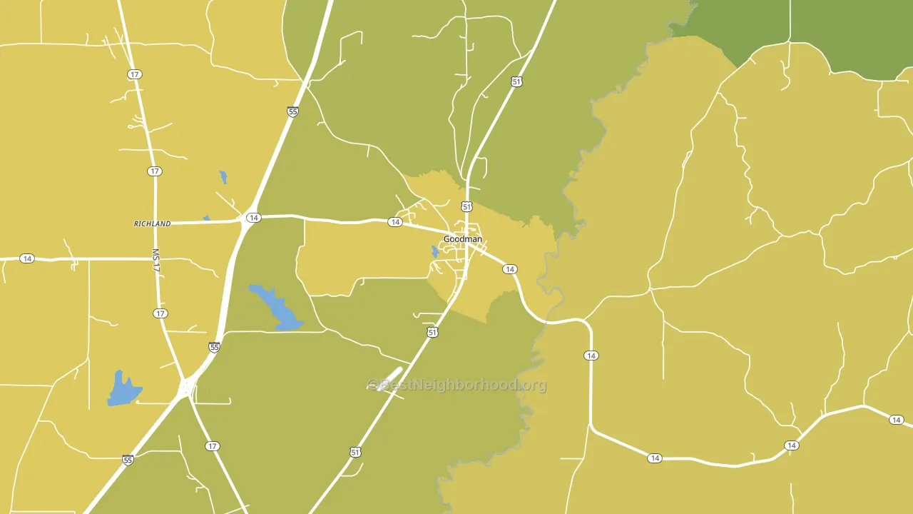 39079, MS block-group voter-turnout map