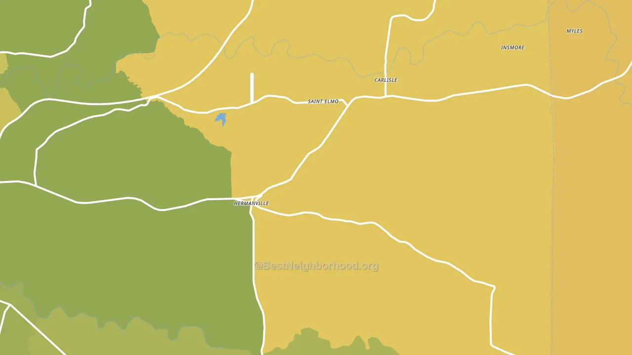 39086, MS block-group voter-turnout map