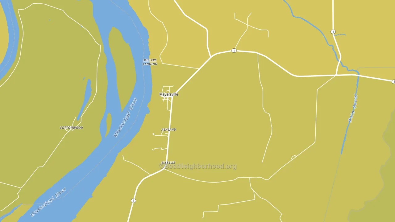 39113, MS block-group voter-turnout map