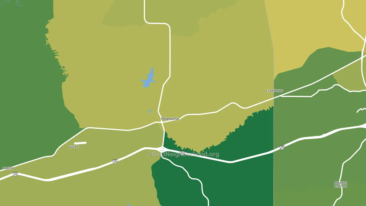 39145, MS block-group voter-turnout map