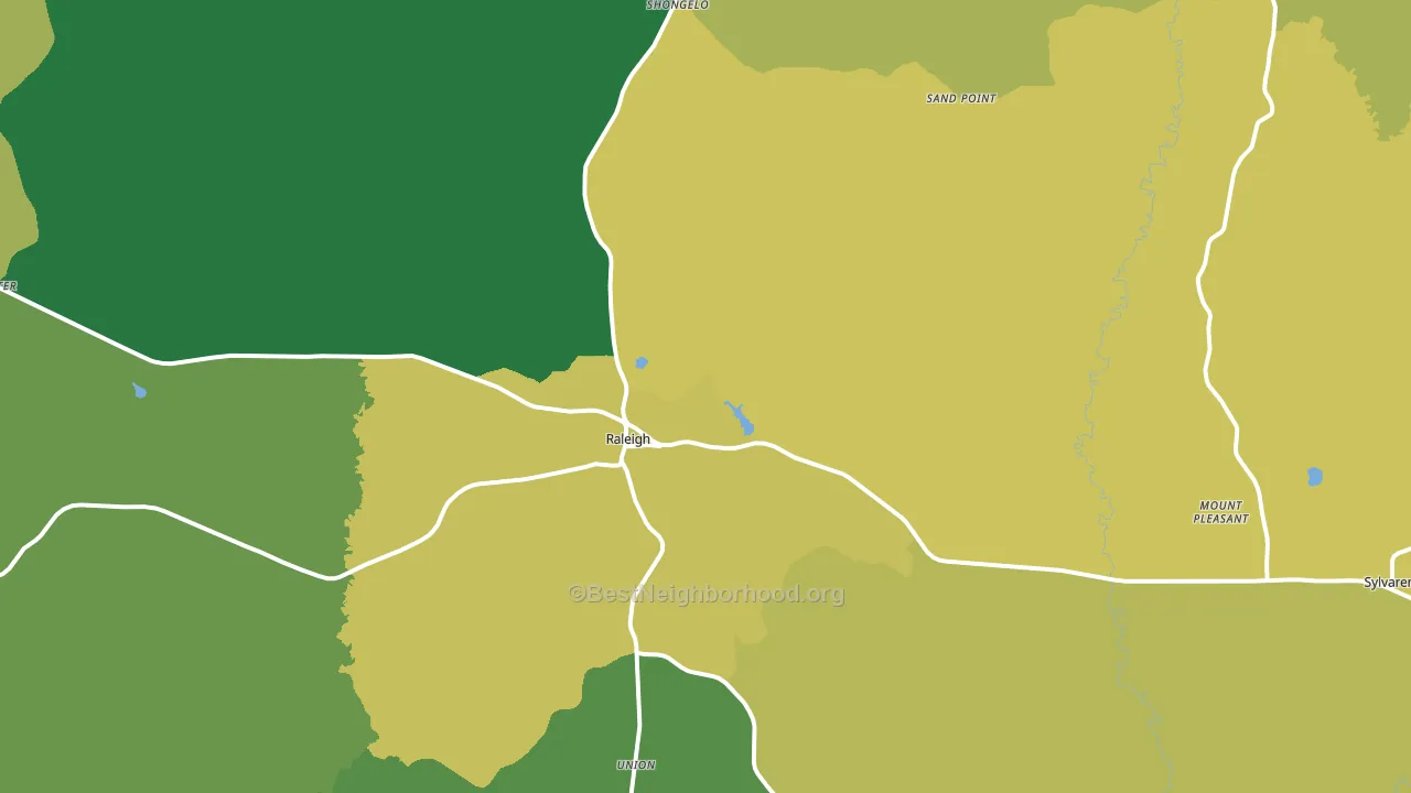 39153, MS block-group voter-turnout map