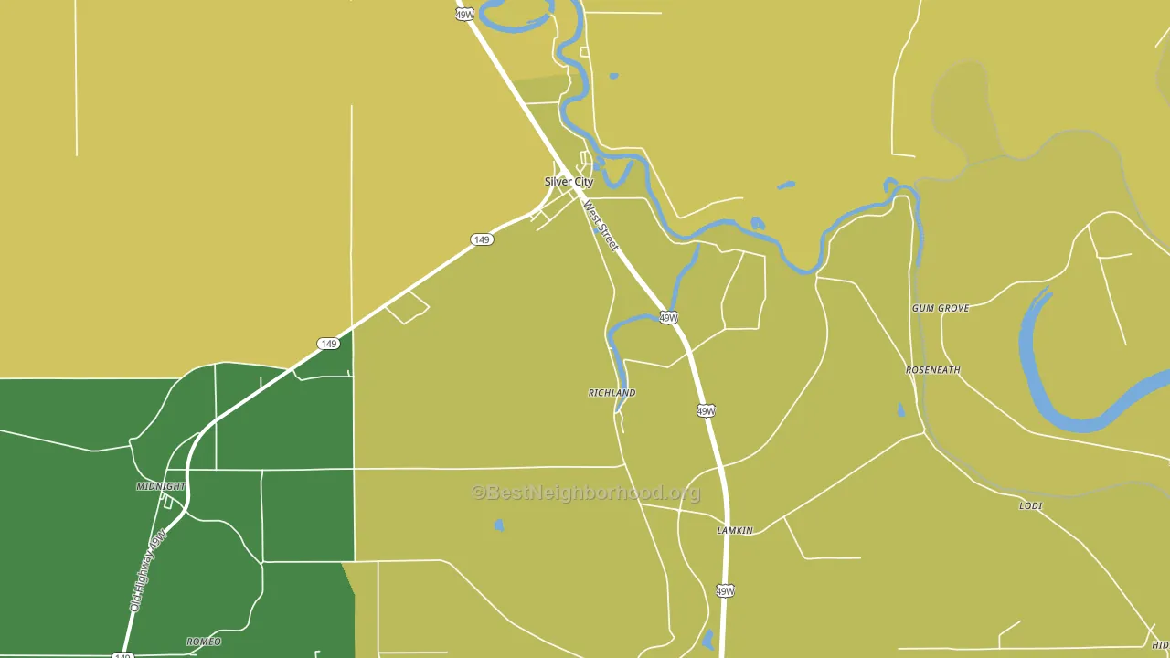 39166, MS block-group voter-turnout map