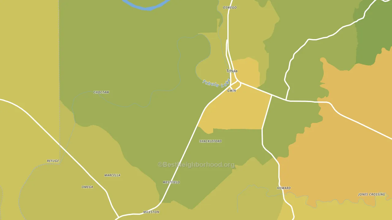 39169, MS block-group voter-turnout map