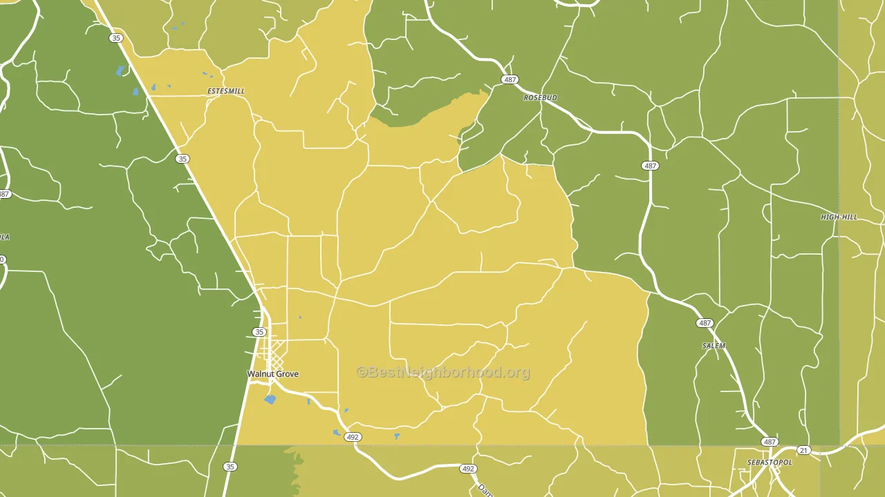 39189, MS block-group voter-turnout map