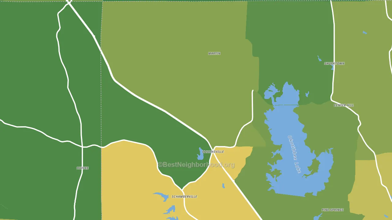 39325, MS block-group voter-turnout map