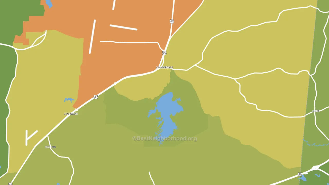 39335, MS block-group voter-turnout map