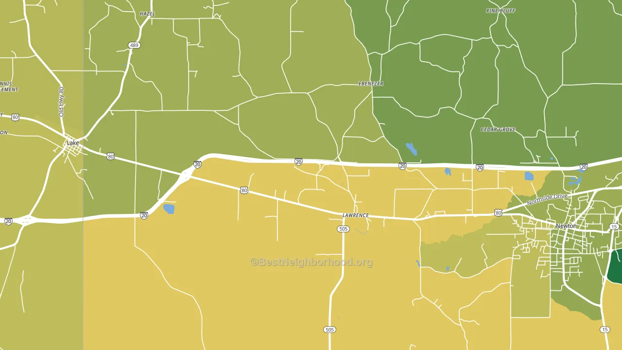 39336, MS block-group voter-turnout map