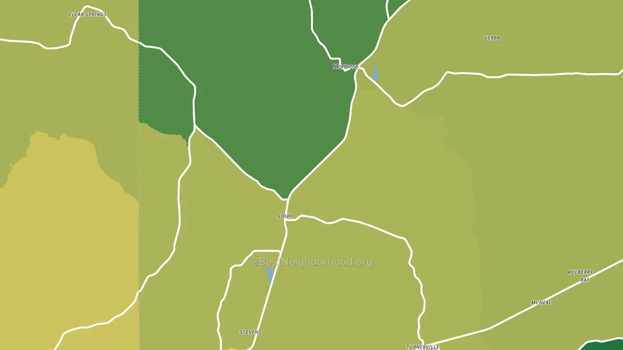 39338, MS block-group voter-turnout map