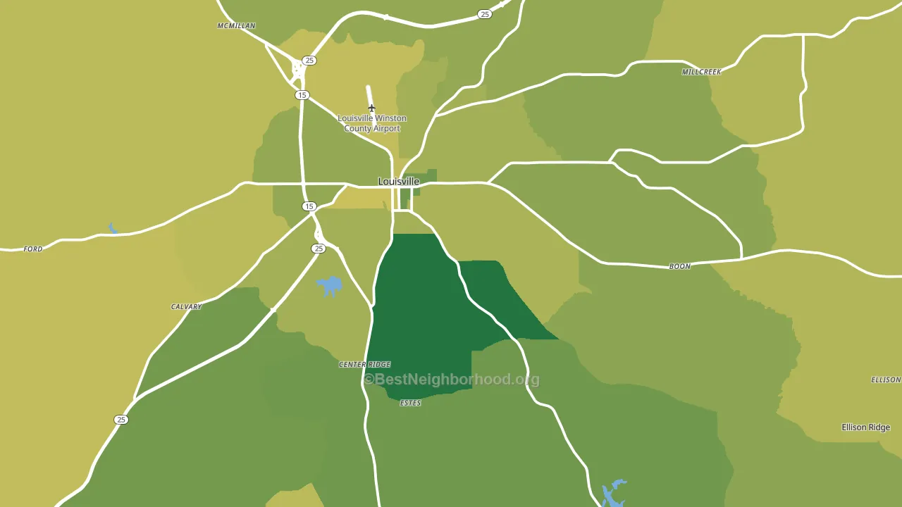 39339, MS block-group voter-turnout map