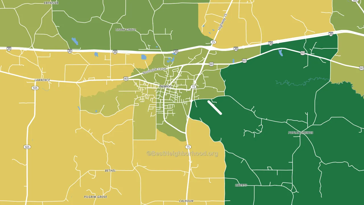 39345, MS block-group voter-turnout map