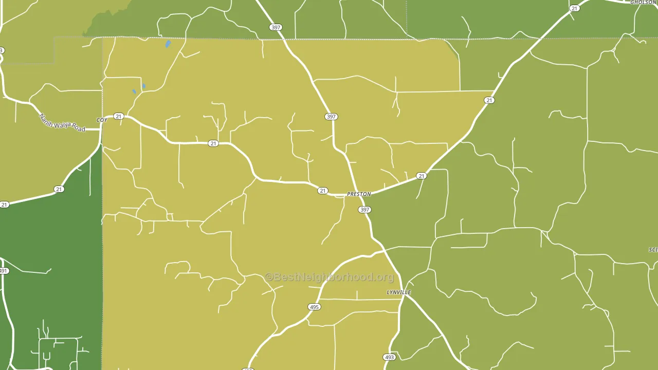 39354, MS block-group voter-turnout map