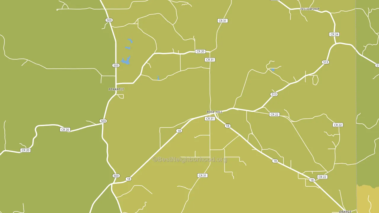 39356, MS block-group voter-turnout map