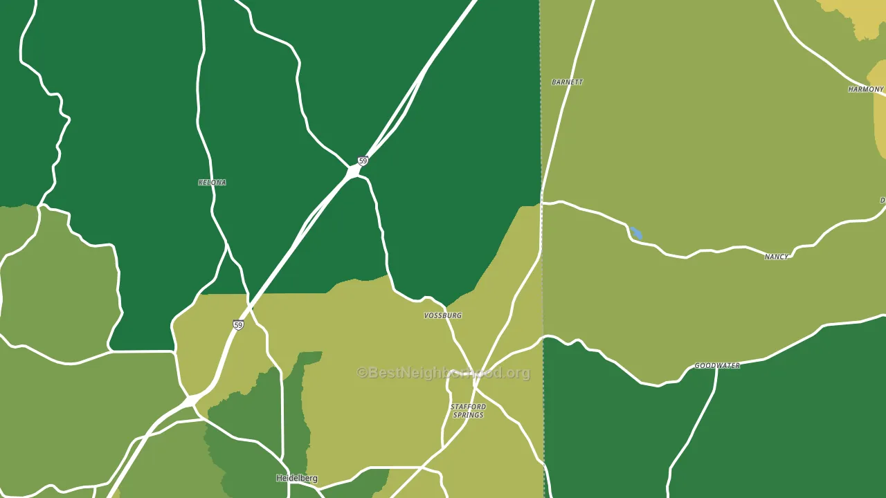 39366, MS block-group voter-turnout map