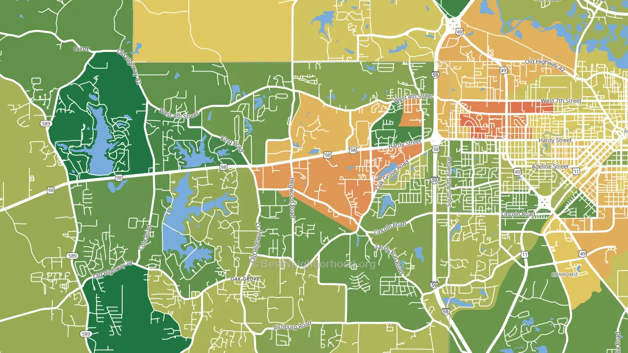 39402, MS block-group voter-turnout map