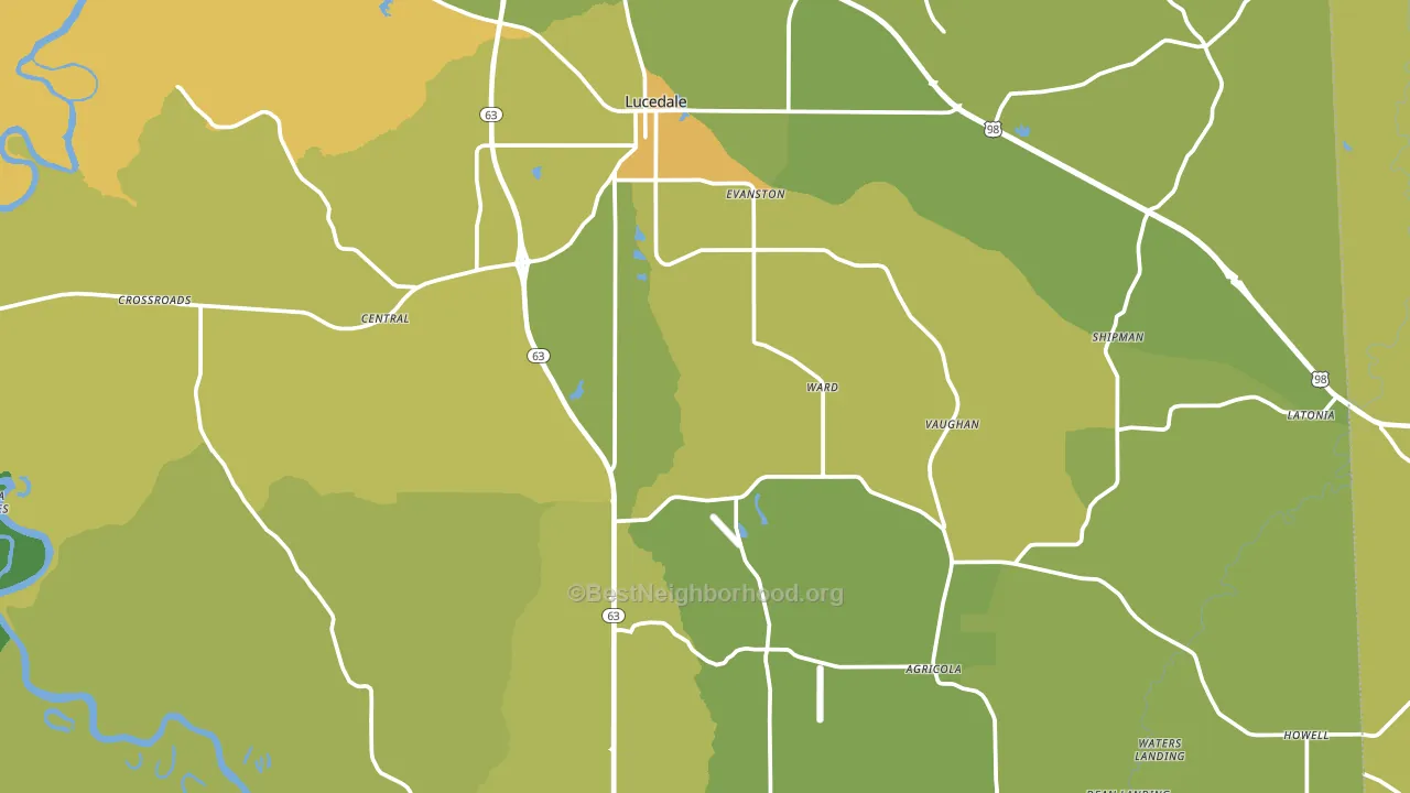 39452, MS block-group voter-turnout map