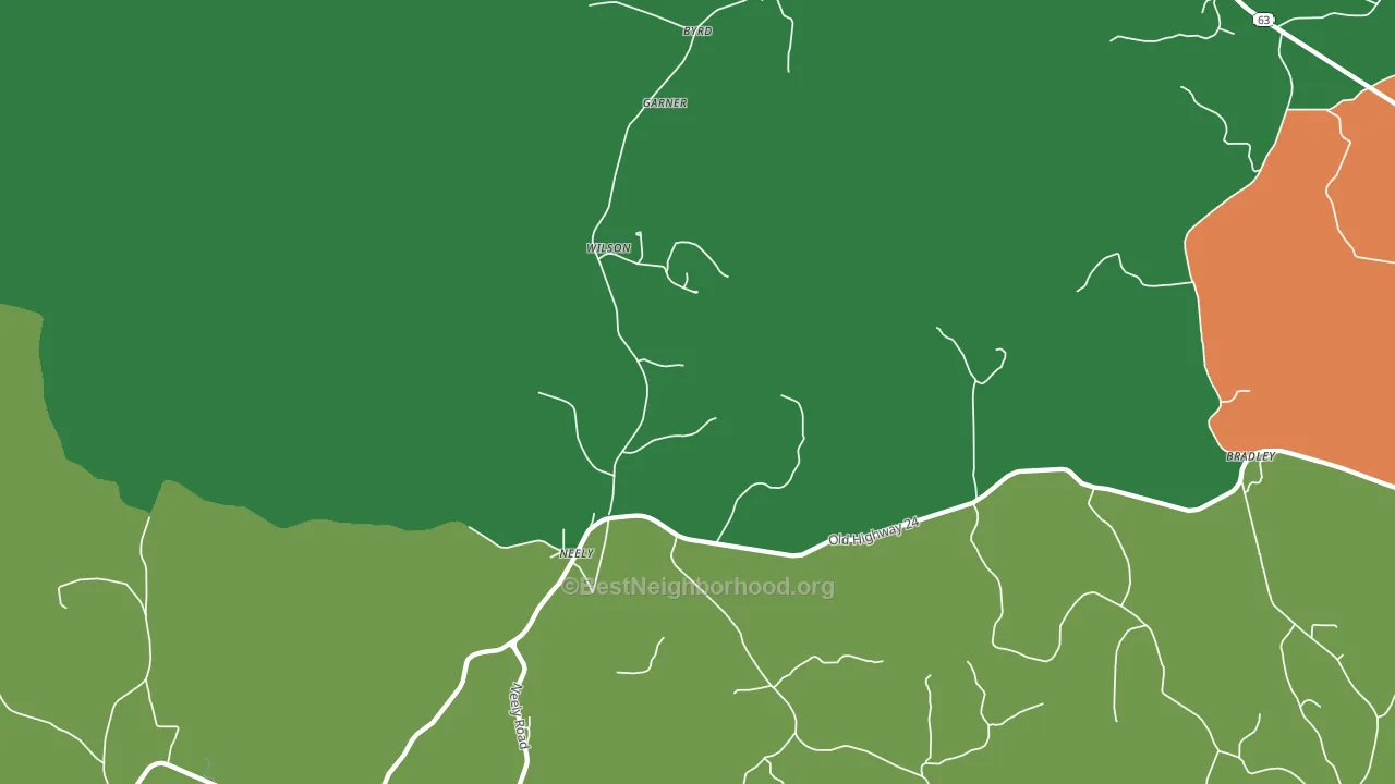 39461, MS block-group voter-turnout map