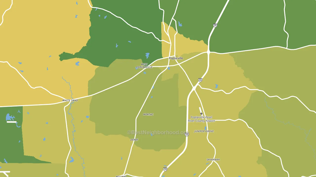 39470, MS block-group voter-turnout map