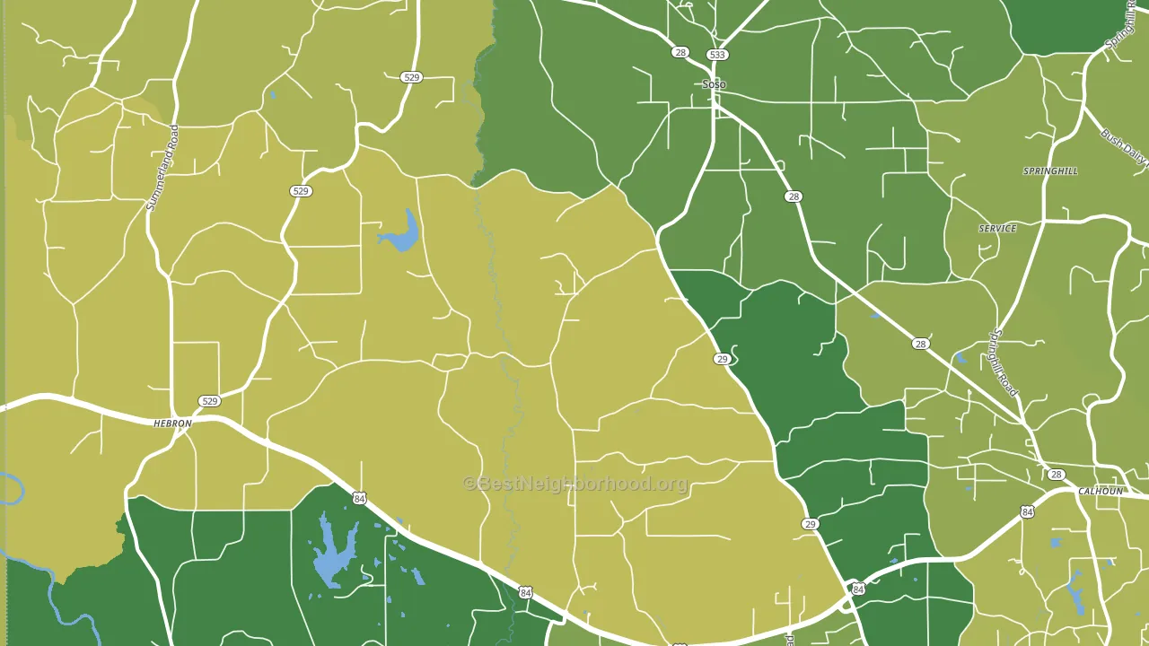 39480, MS block-group voter-turnout map