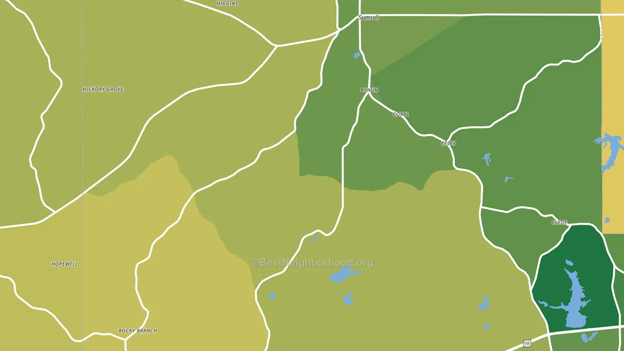 39482, MS block-group voter-turnout map