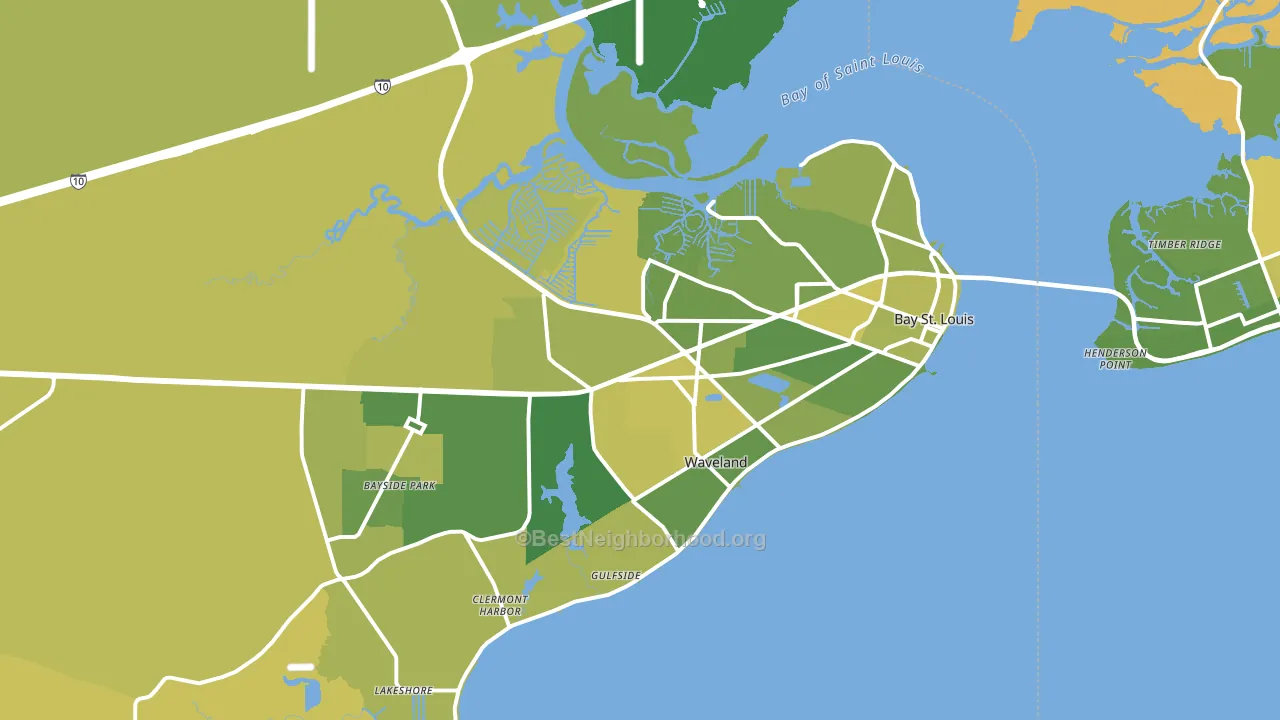 39520, MS block-group voter-turnout map