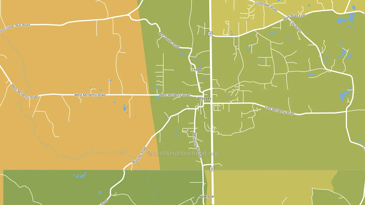 39561, MS block-group voter-turnout map