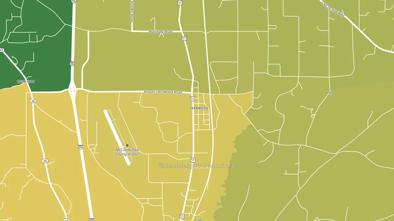 39635, MS block-group voter-turnout map