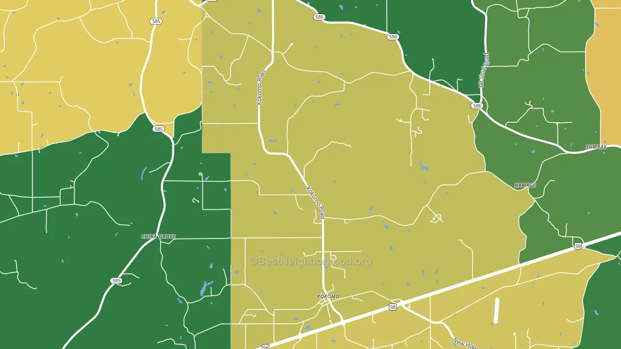 39643, MS block-group voter-turnout map