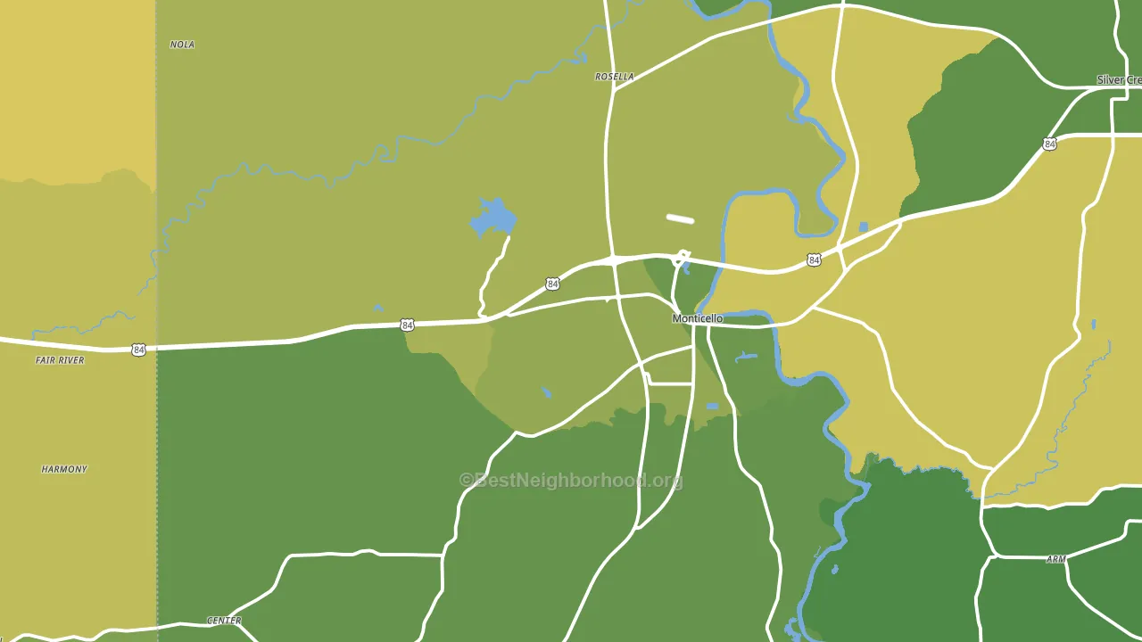 39654, MS block-group voter-turnout map