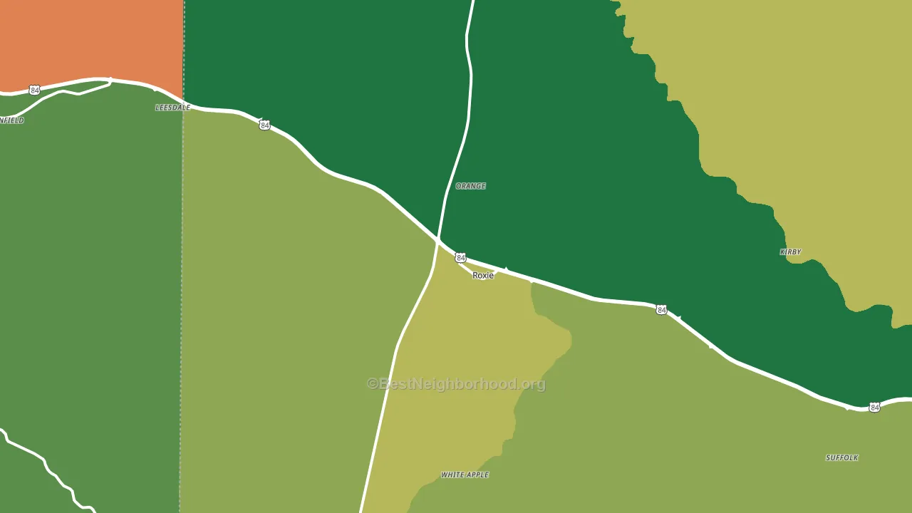 39661, MS block-group voter-turnout map