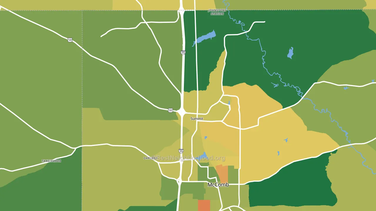 39666, MS block-group voter-turnout map