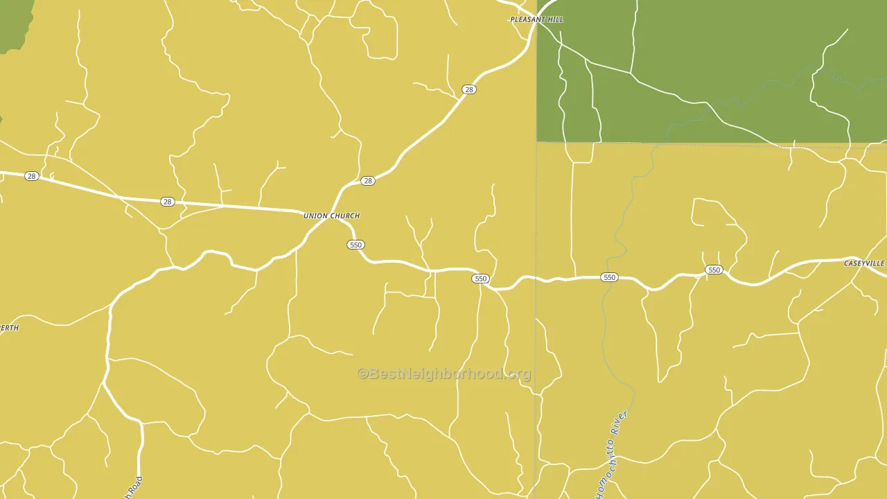 39668, MS block-group voter-turnout map