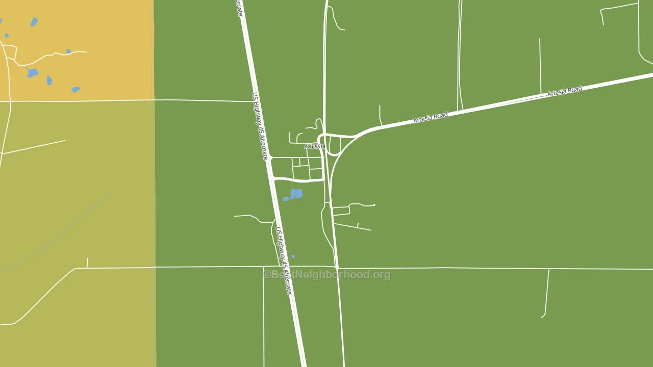 39736, MS block-group voter-turnout map
