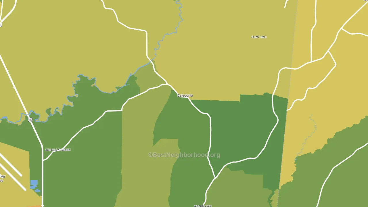 39740, MS block-group voter-turnout map
